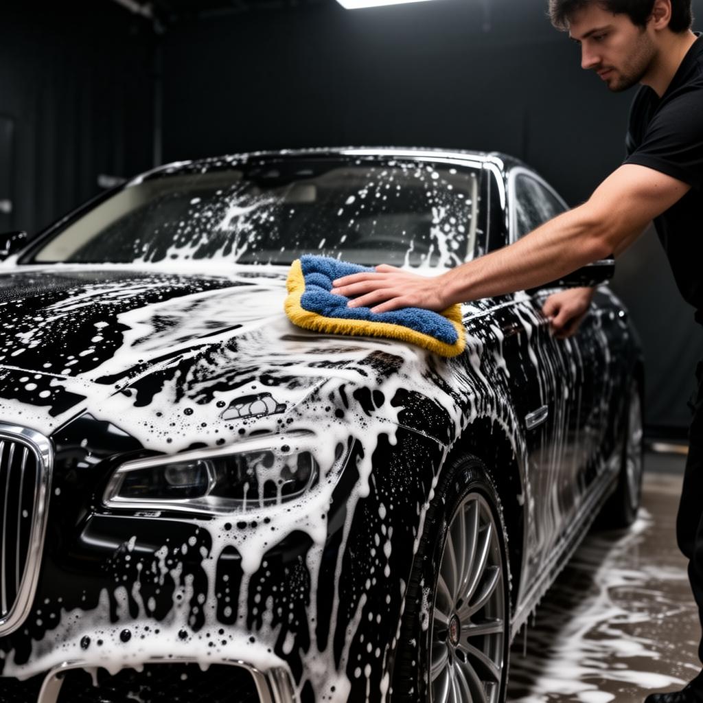 Extérieur — Lavage à la main